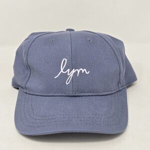 Love Your Melon LYM Strapback Adjustable Hat Cap Cotton Casual USA Blue Gray